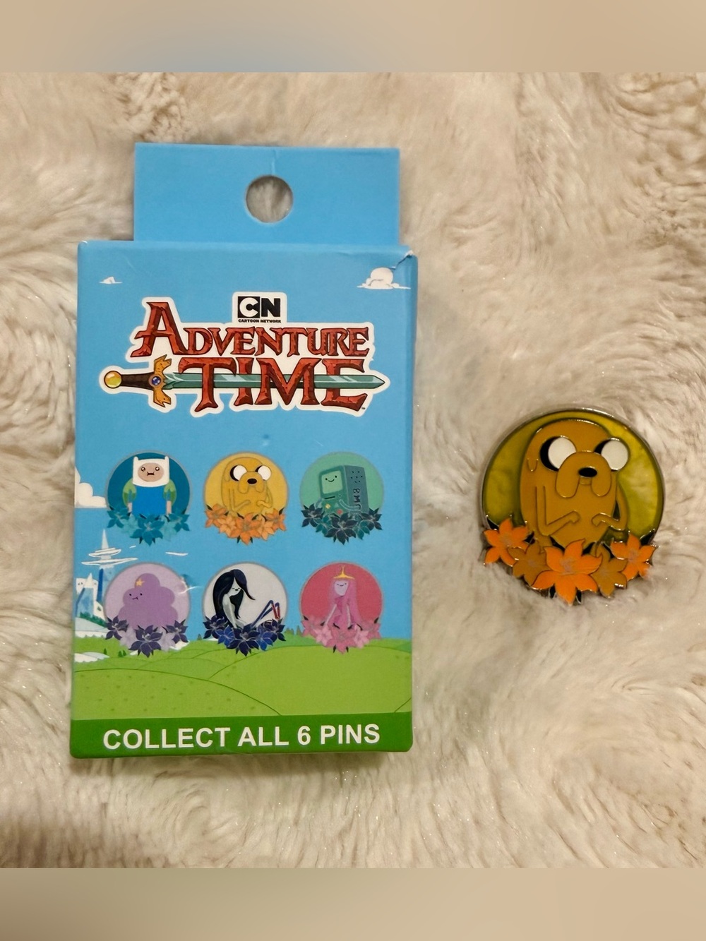 Adventure Time Character Floral Blind Box Enamel Pin Hot Topic Exclusive